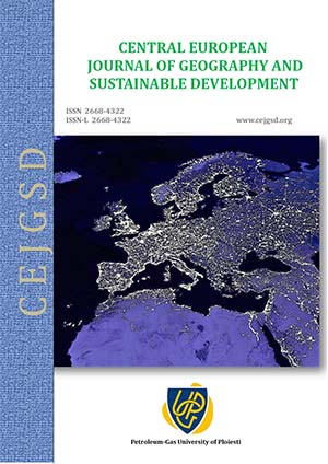 CEJGSD Geography Journal Cover